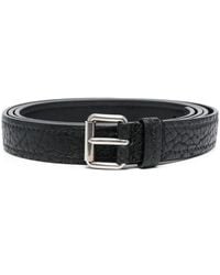 Prada - Textured Leather Belt - Lyst