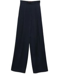 Max Mara - Msecono Geplooide Pantalon - Lyst