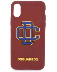 DSquared² - Raised Monogram Iphone X Cover - Lyst