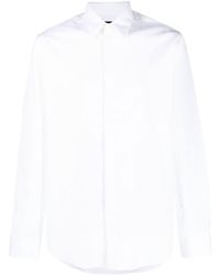 Fendi - Long-sleeve Cotton Shirt - Lyst