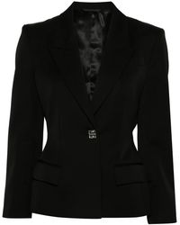 Givenchy - 4G Liquid Wollblazer Mit Knöpfen - Lyst