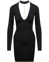 Maison Close - Jurk Met Open Rug - Lyst