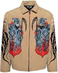 Warren Lotas - Reaper-Print Work Jacket - Lyst