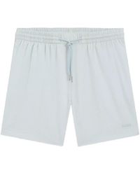 BOSS - Seersucker Swim Shorts - Lyst