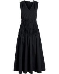 Proenza Schouler - Jenna Tiered Midi Dress - Lyst