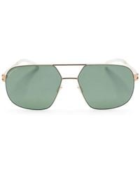 Mykita - Occhiali Da Sole Angus Stile Pilota - Lyst