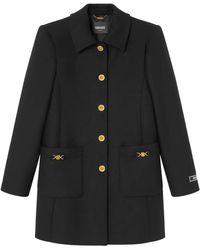 Versace - Aライン コート - Lyst
