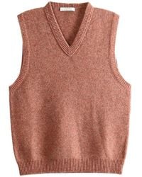 Lemaire - Chaleco Con Cuello En V - Lyst