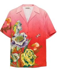 ALÉMAIS - Chemise En Lin Inez À Fleurs - Lyst