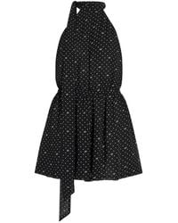 KARL LAGERFELD - Playsuit Mit Punkten - Lyst