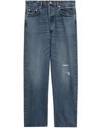 A.P.C. - Mid-rise Tapered-leg Jeans - Lyst