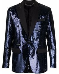 Philipp Plein - Embellished Single-Breasted Blazer - Lyst