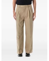 DUNST - Pantalon Droit À Design Plissé - Lyst