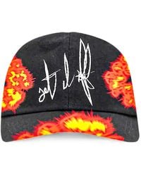 DENIM TEARS - X Offset Graphic-Print Baseball Cap - Lyst