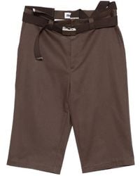 Magliano - Belted Tailored Shorts - Lyst