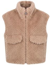 High Society - Chaleco Alea De Pelo Artificial - Lyst