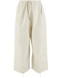 Autry - Drawstring Pocketed Straight Trousers - Lyst