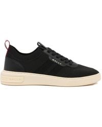 Bally - Logo-Motif Panelled Sneakers - Lyst