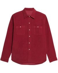 Fortela - Work Patch-Pocket Corduroy Shirt - Lyst