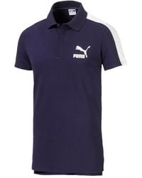 PUMA - Iconic T7 Polo Shirt - Lyst