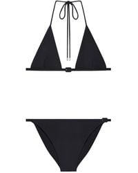 Courreges - Buckle-Detail Bikini - Lyst
