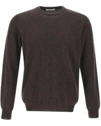Kangra - Crew-Neck Virgin Wool Sweater - Lyst