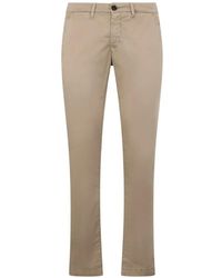Moorer - Pantalones Con Botones - Lyst