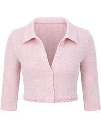 Devon Windsor - Brielle Buttoned Jacket - Lyst