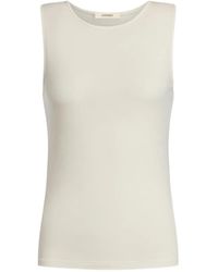 12 STOREEZ - Sleeveless Tank Top - Lyst