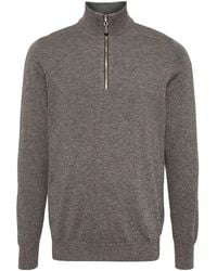 N.Peal Cashmere - Carnaby Half-Zip Jumper - Lyst