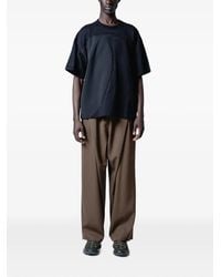 Yoshio Kubo - Mesh-Panel T-Shirt - Lyst