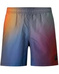 Bogner Fire + Ice - Laron Gradient-Print Swim Shorts - Lyst