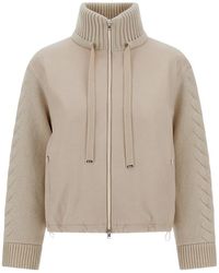 Herno - Resort Cable-Knit Jacket - Lyst