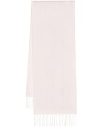 N.Peal Cashmere - Kaschmirschal Mit Fransen - Lyst