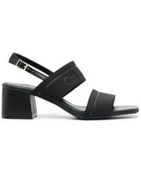 Calvin Klein - 55mm Block Heel Sandals Sandals - Lyst