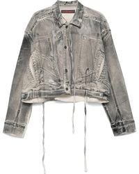 OTTOLINGER - Layered Denim Jacket - Lyst