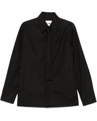 Jil Sander - Tie-Detail Shirt - Lyst