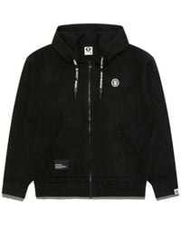 Aape By A Bathing Ape - Logo-Patch Zip-Up Hoodie - Lyst