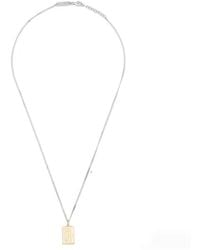 Maison Margiela - Halskette Mit Nummern-Anhänger - Lyst