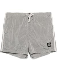 Stone Island - Nylon Swim Shorts - Lyst
