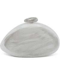 Benedetta Bruzziches - Artemisia Marble-Effect Clutch Bag - Lyst