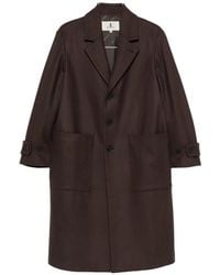 Barena - Button-Up Notched-Lapels Coat - Lyst