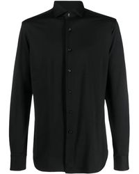 Xacus - Long-Sleeve Button-Up Shirt - Lyst