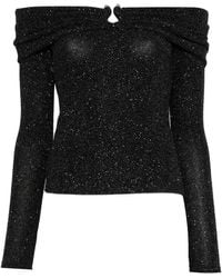 Ba&sh - Off-Shoulder Gathered Top - Lyst