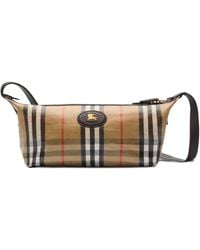 Burberry - Karierte Highlands Kuriertasche - Lyst