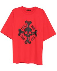 LỰU ĐẠN - Skull-Print T-Shirt - Lyst