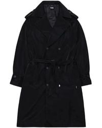 Rains - Belted Double-Breasted Trench Coat - Lyst