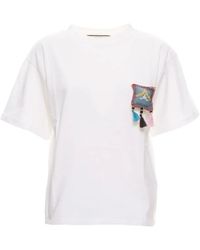 Akep - Embroidered-Tassel T-Shirt - Lyst