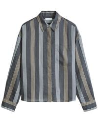 Marc O' Polo - Striped Long-Sleeve Blouse - Lyst