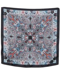 Etro - Paisley-Pattern Silk Scarf - Lyst